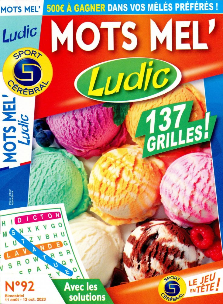 Numéro 92 magazine SC Mots Mel' Ludic