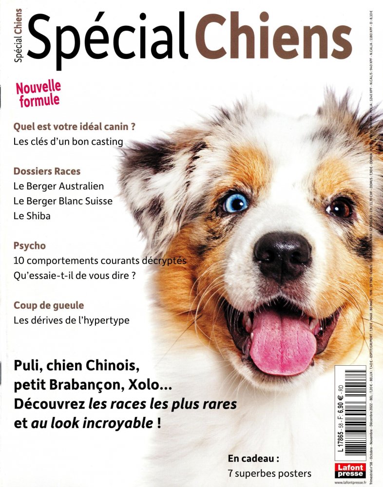 Numéro 58 magazine Spécial Chiens