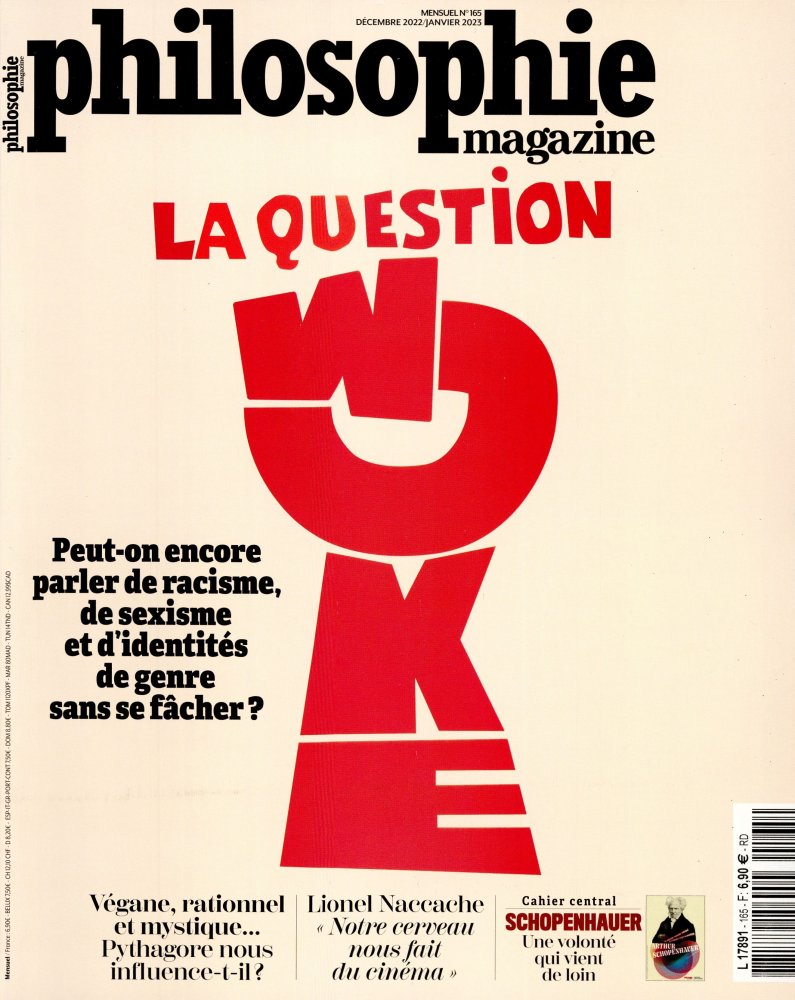 Numéro 165 magazine Philosophie Magazine