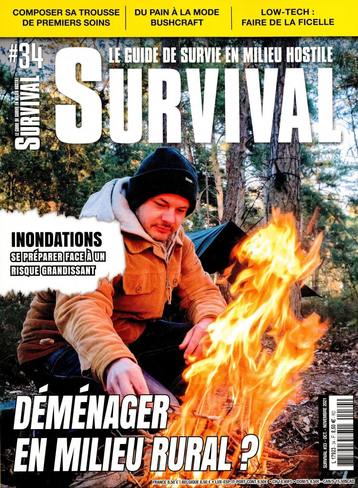 Numéro 34 magazine Survival