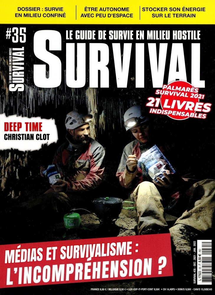 Numéro 35 magazine Survival
