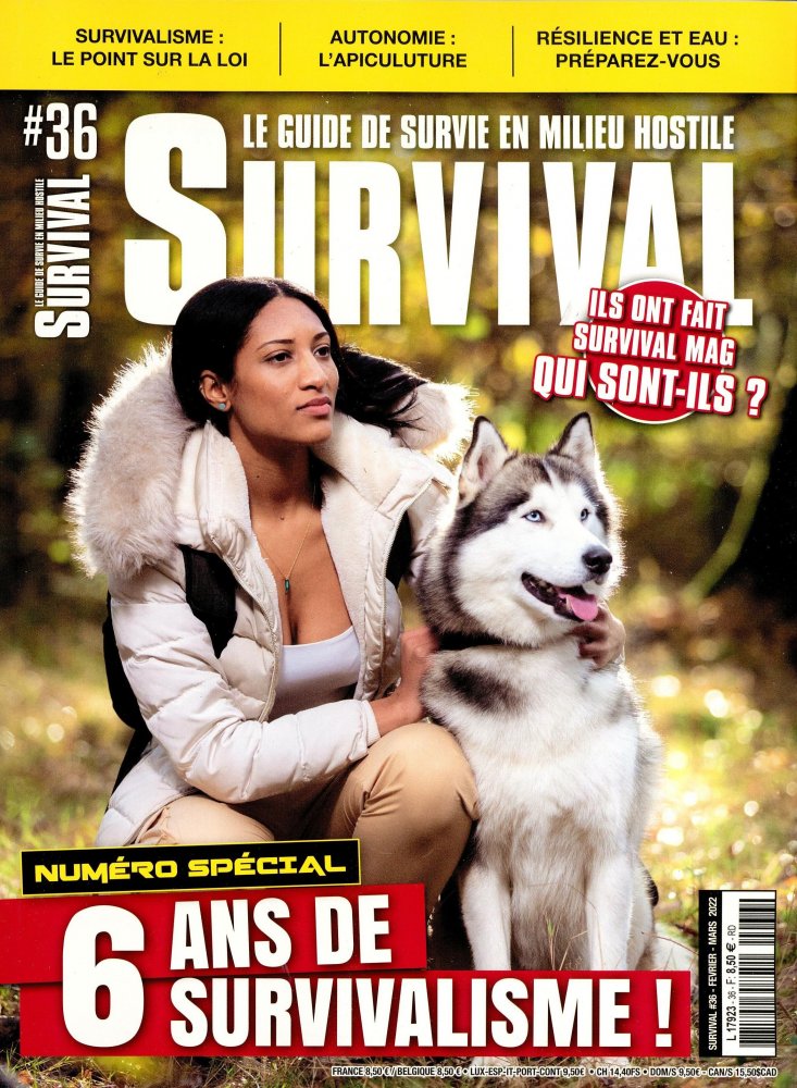 Numéro 36 magazine Survival