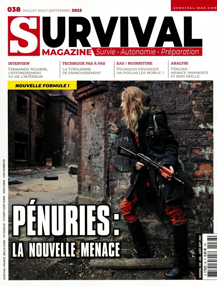 Numéro 38 magazine Survival