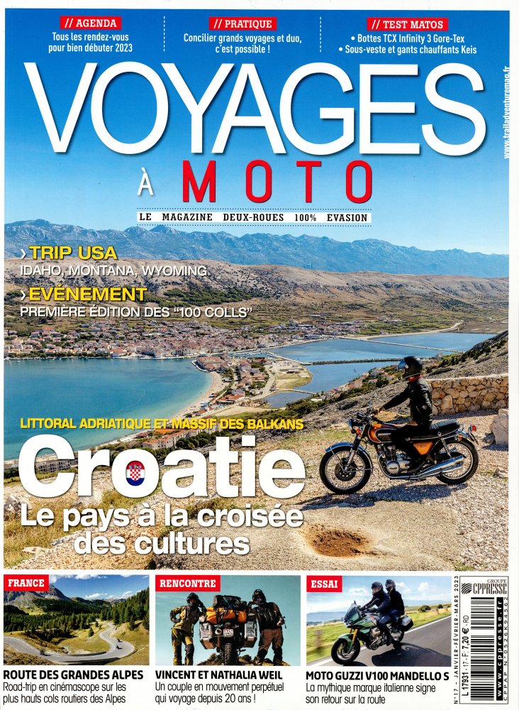 Numéro 17 magazine Voyages à Moto par Trail Adventure