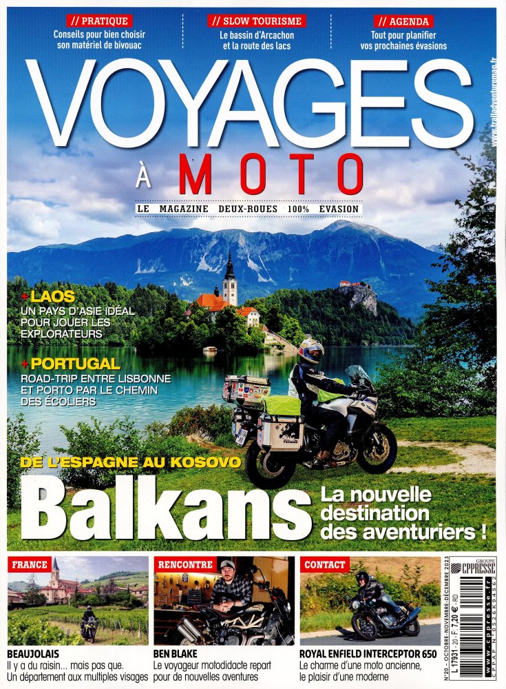Numéro 20 magazine Voyages à Moto par Trail Adventure