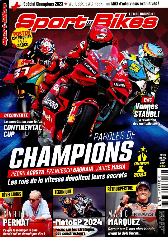 Numéro 139 magazine Sport Bikes