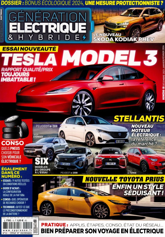 Numéro 15 magazine Génération Électrique & Hybride