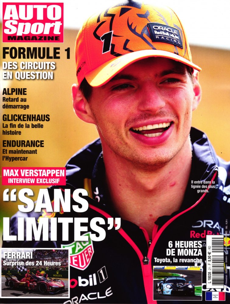 Numéro 21 magazine Auto Sport Magazine