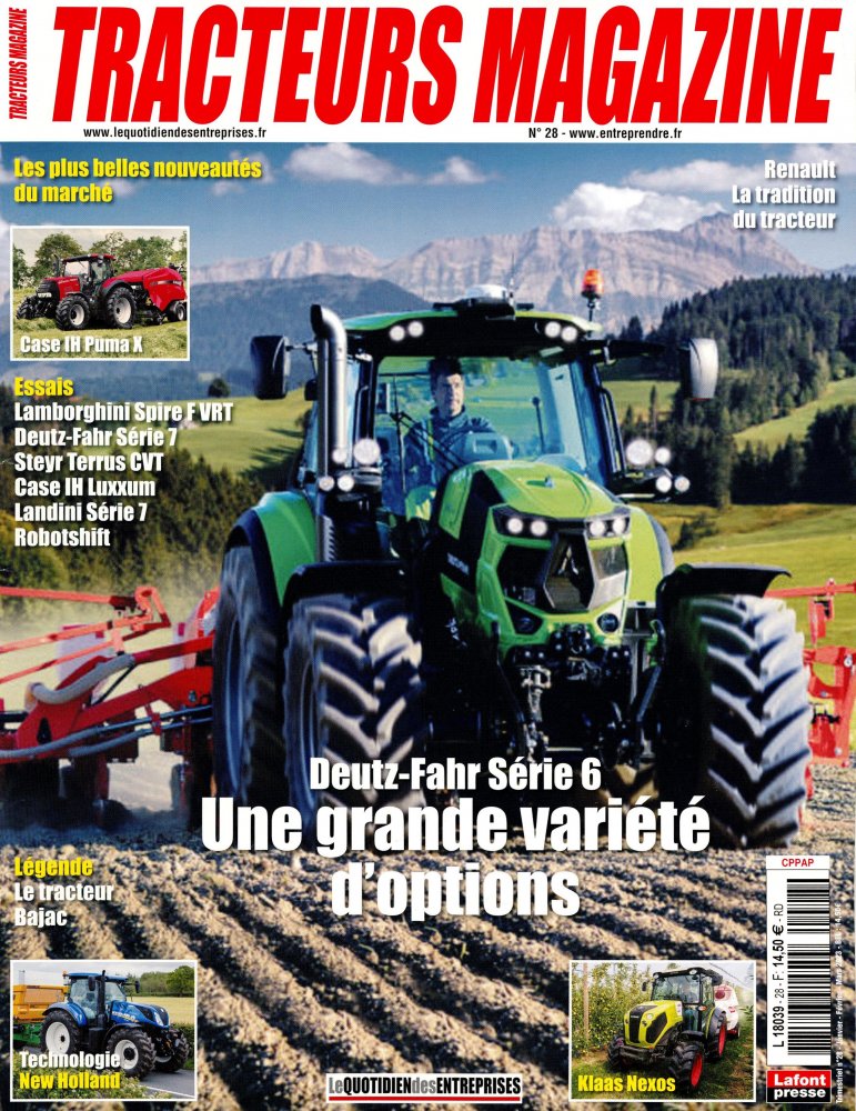 Numéro 28 magazine Tracteurs Magazine