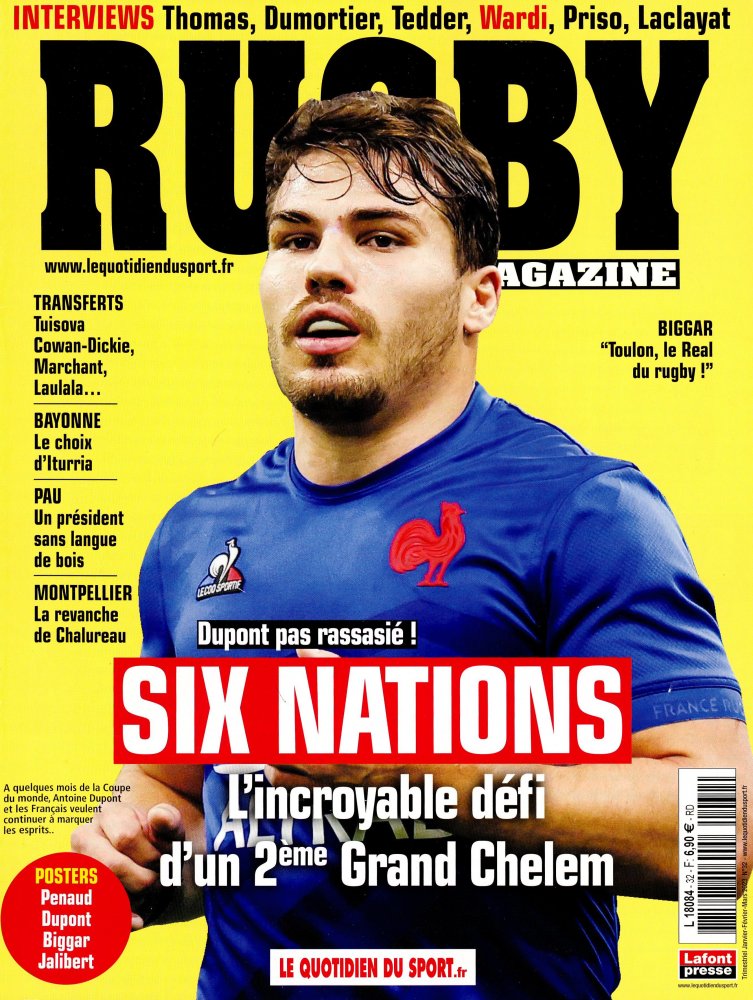 Numéro 32 magazine Rugby Magazine