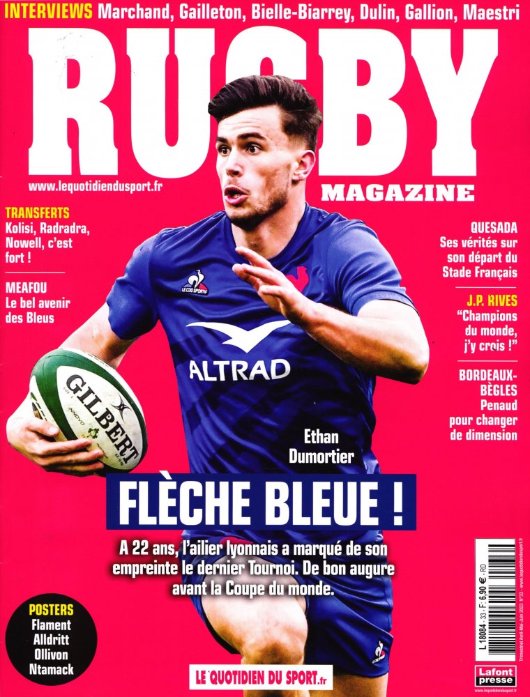 Numéro 33 magazine Rugby Magazine