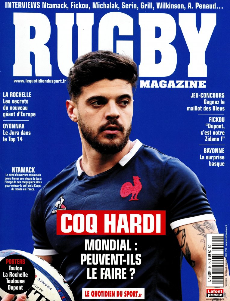 Numéro 34 magazine Rugby Magazine