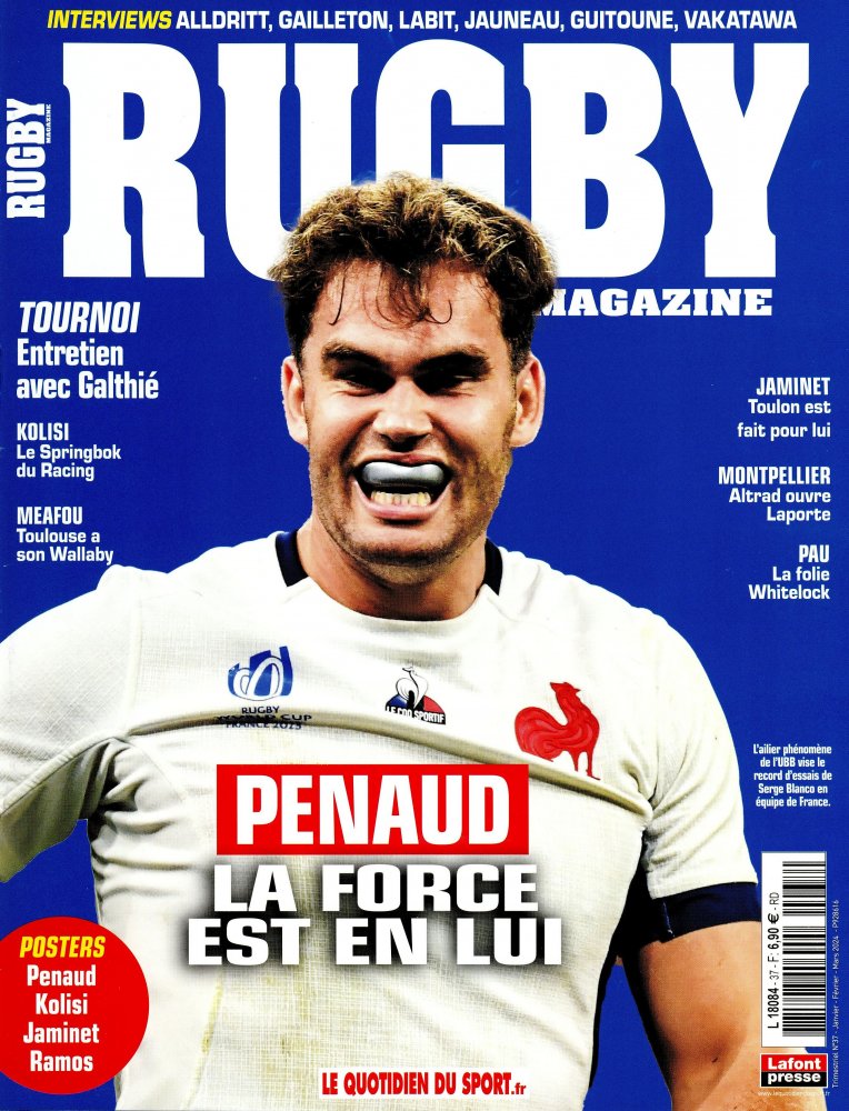 Numéro 37 magazine Rugby Magazine