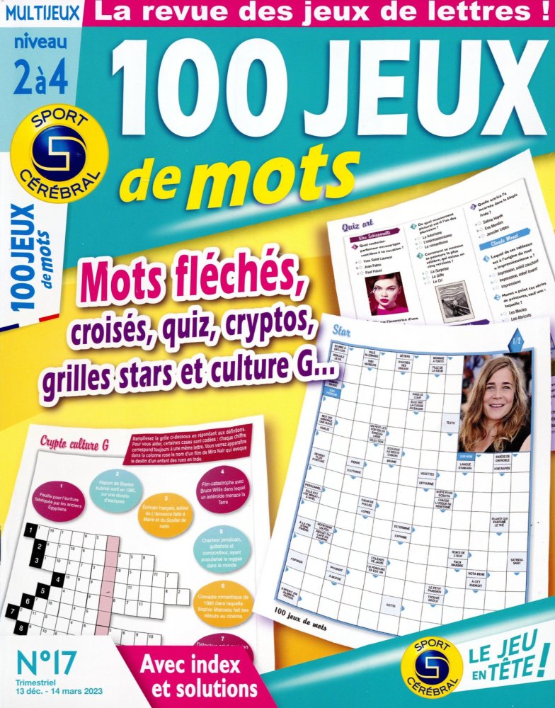Numéro 17 magazine SC 100 Jeux De Mots