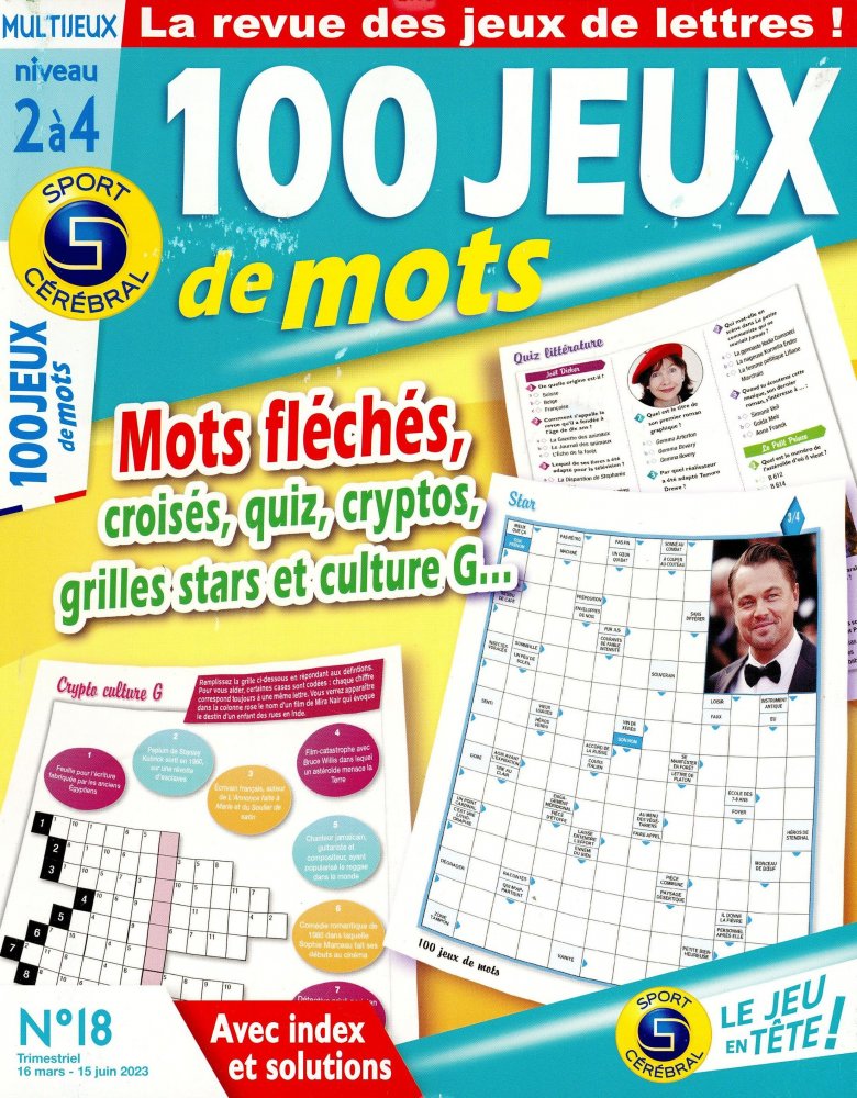 Numéro 18 magazine SC 100 Jeux De Mots