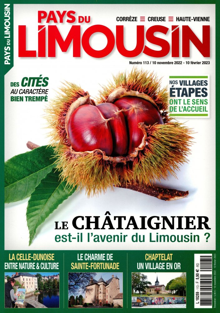 Numéro 113 magazine Pays du Limousin