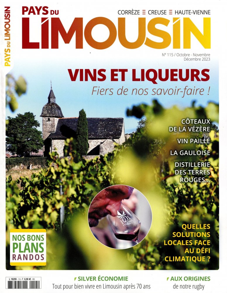 Numéro 115 magazine Pays du Limousin