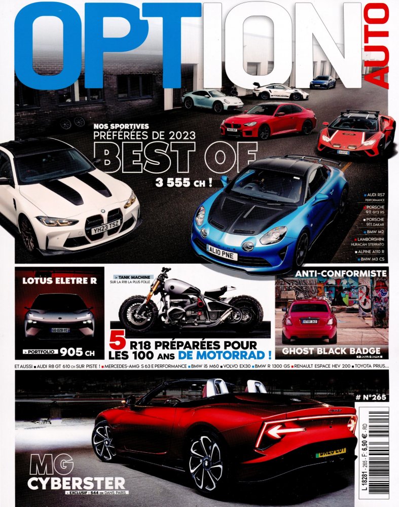 Numéro 265 magazine Option Auto