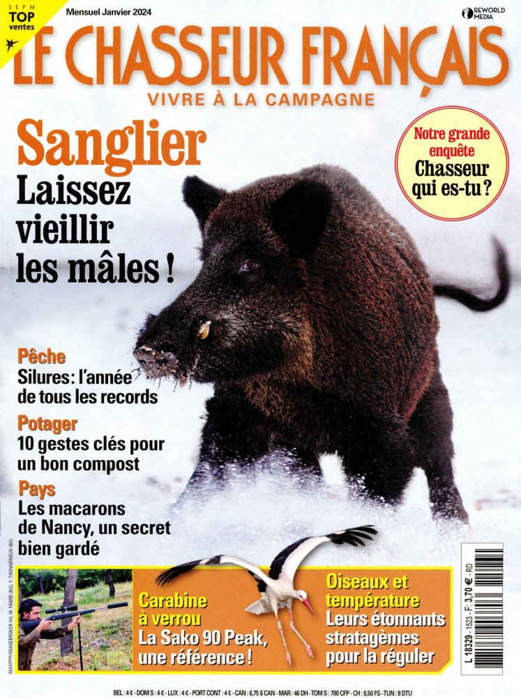 Numéro 1523 magazine Le Chasseur Français