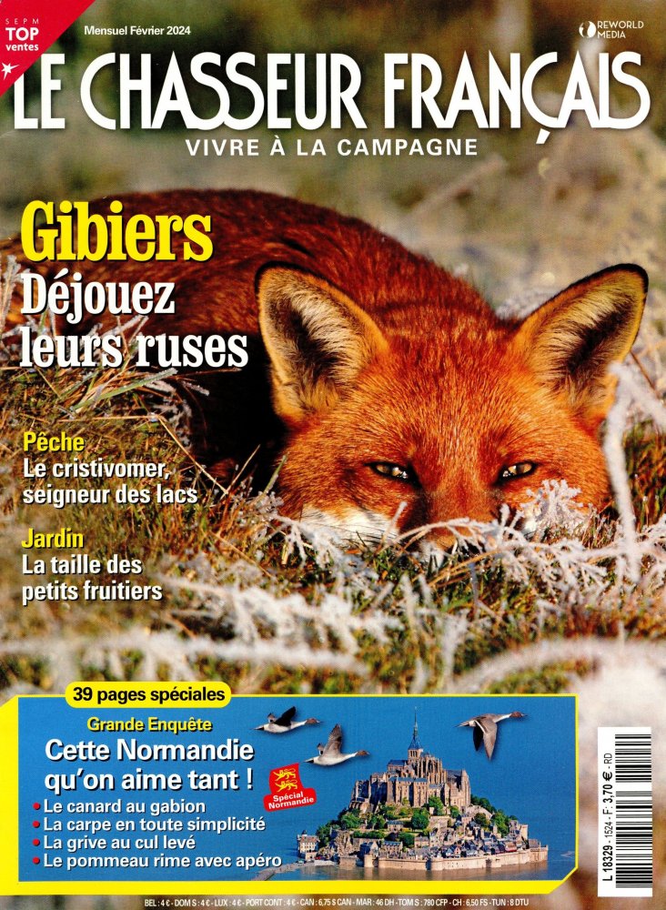 Numéro 1524 magazine Le Chasseur Français