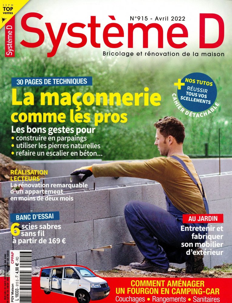 Numéro 915 magazine Système D