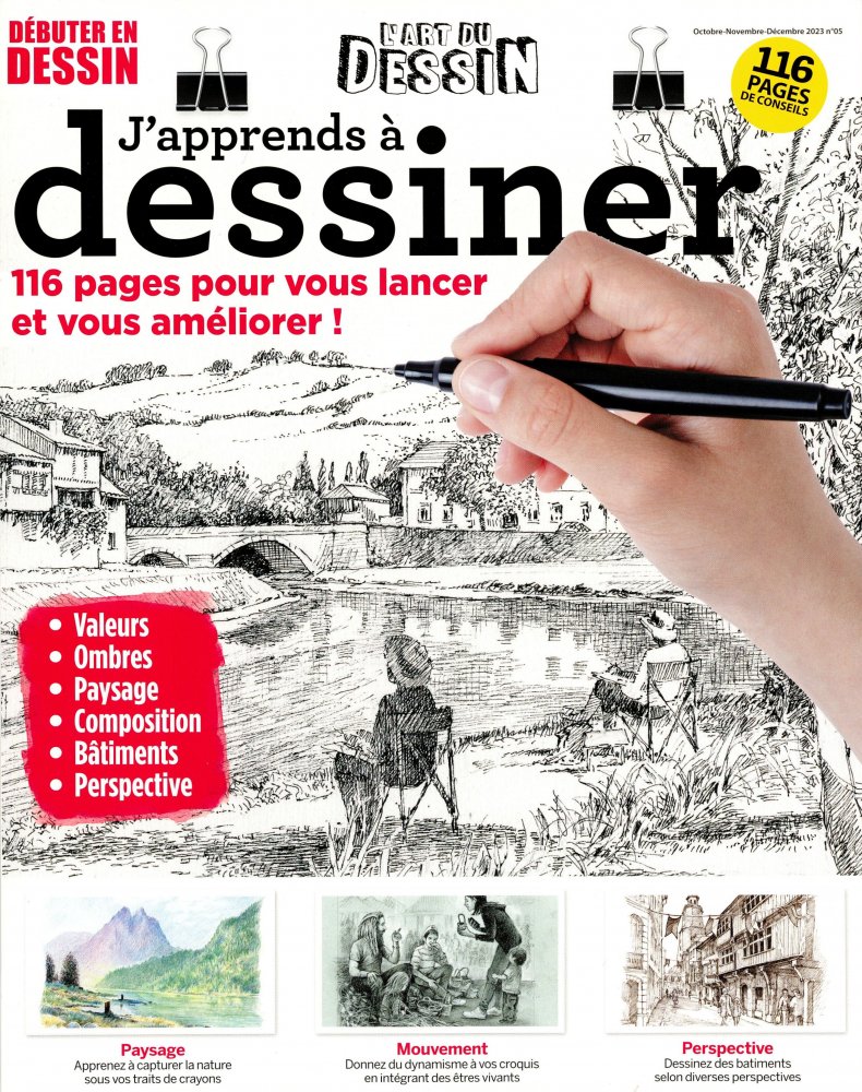 Numéro 5 magazine L'Art du dessin