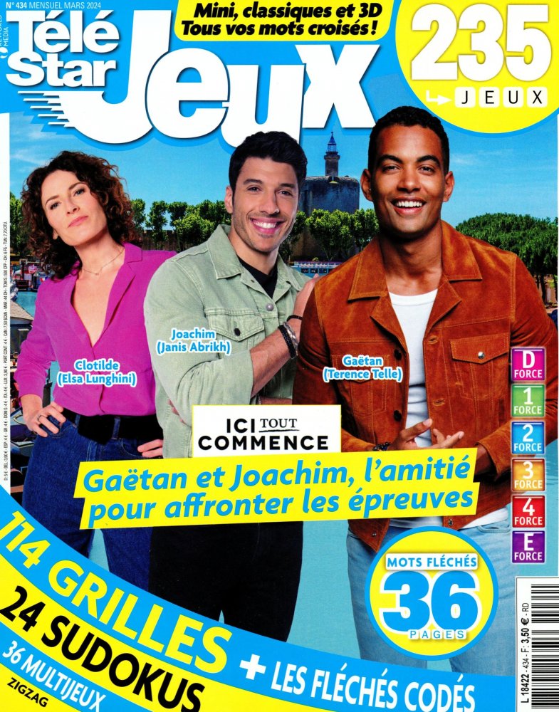 Numéro 434 magazine Télé Star Jeux