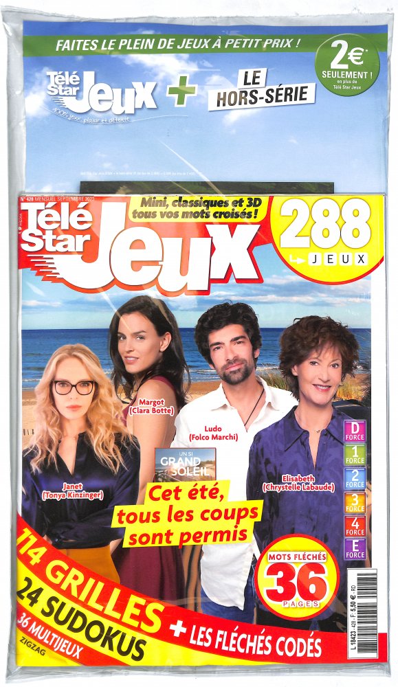 Numéro 428 magazine Télé Star Jeux + Télé Star Jeux Hors-Série