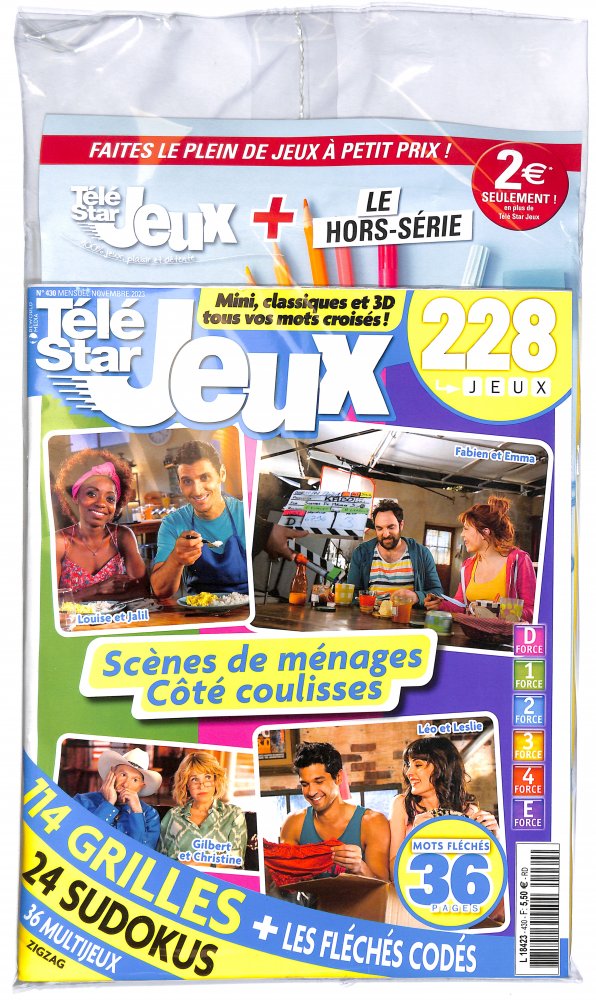 Numéro 430 magazine Télé Star Jeux + Télé Star Jeux Hors-Série