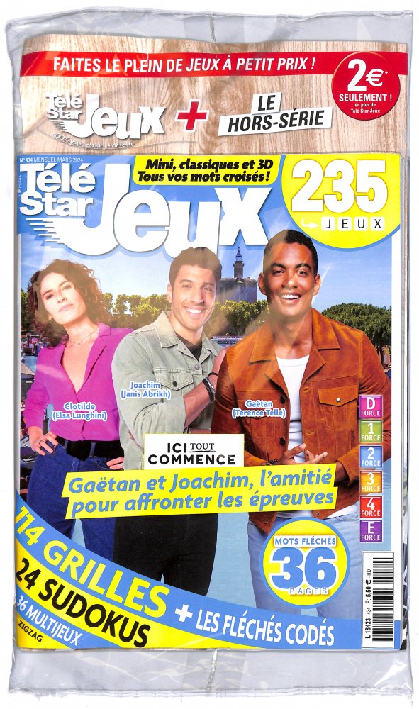 Numéro 434 magazine Télé Star Jeux + Télé Star Jeux Hors-Série