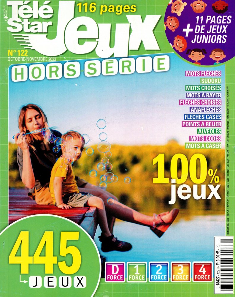 Numéro 122 magazine Télé Star Jeux Hors-Série