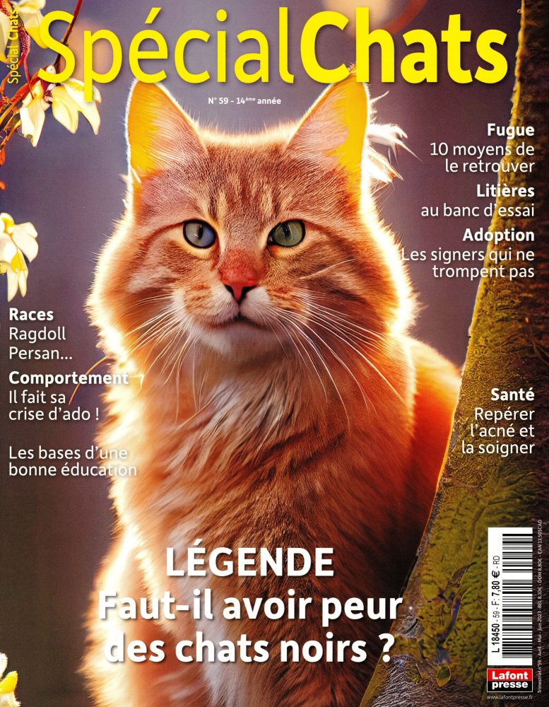 Numéro 59 magazine Spécial Chats