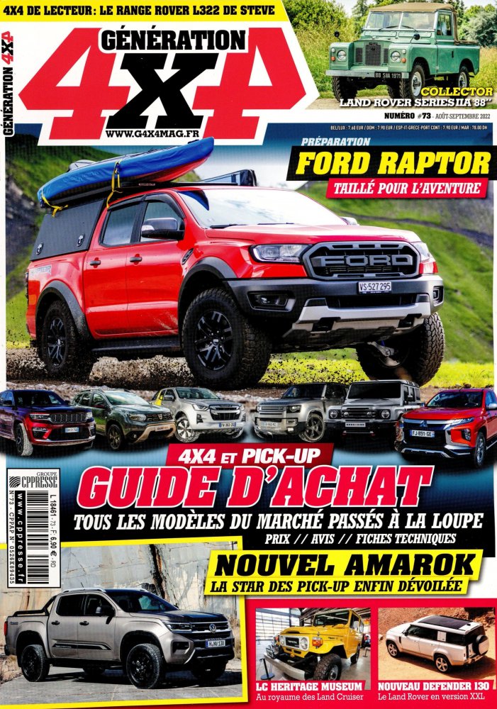 Numéro 73 magazine Génération 4x4