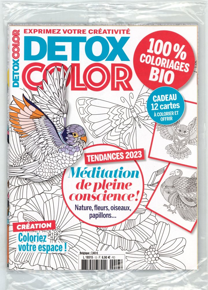 Numéro 13 magazine Détox Color + un 2ème Magazine Offert