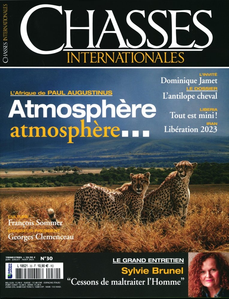 Numéro 30 magazine Chasses Internationales