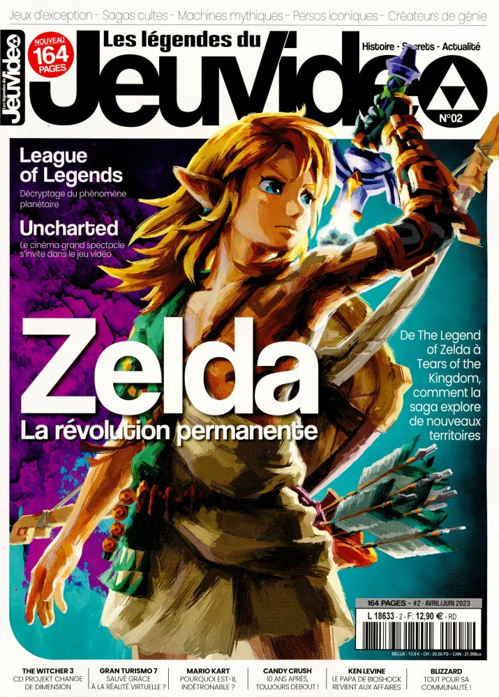 Numéro 2 magazine Les Légendes du Jeu Vidéo