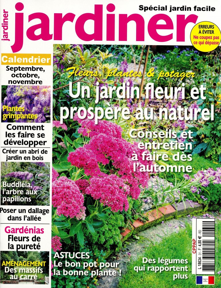Numéro 31 magazine Jardiner