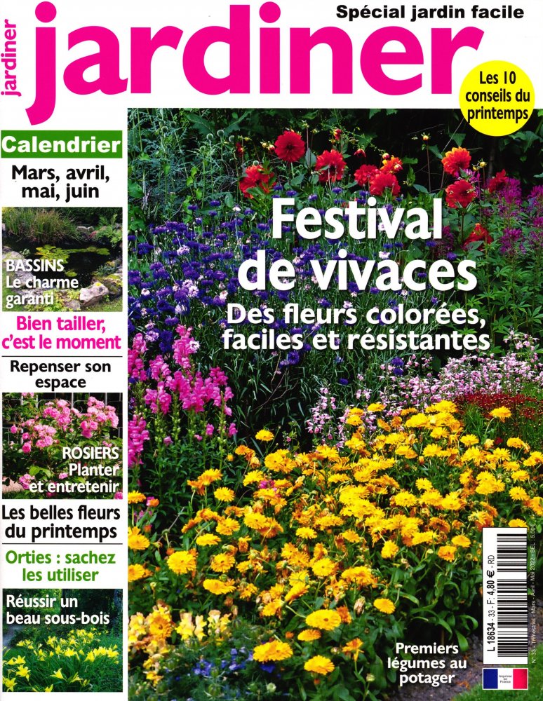 Numéro 33 magazine Jardiner
