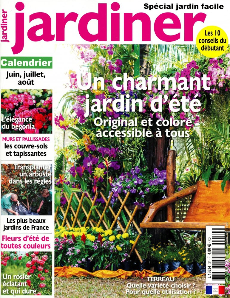 Numéro 34 magazine Jardiner