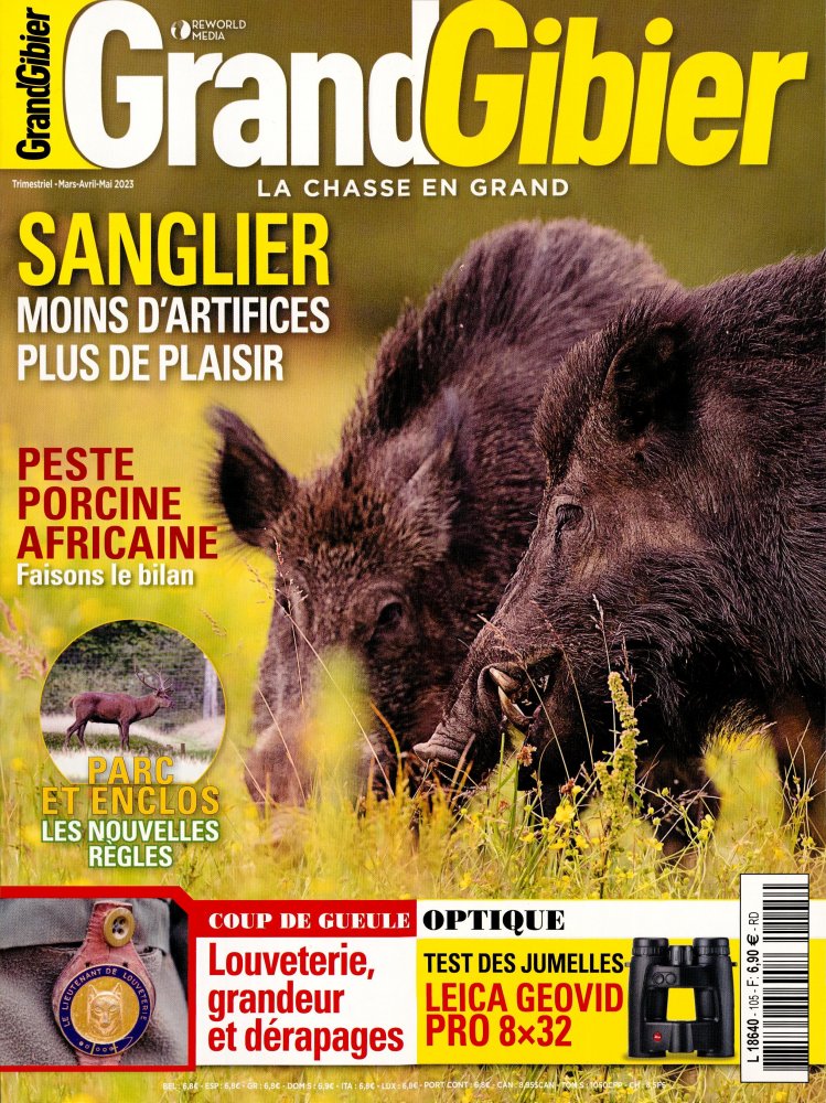 Numéro 106 magazine Grand Gibier
