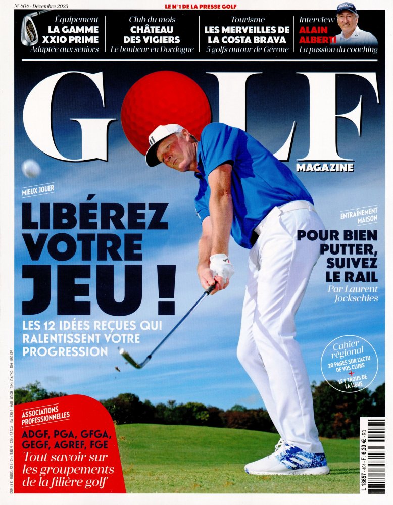 Numéro 404 magazine Golf Magazine
