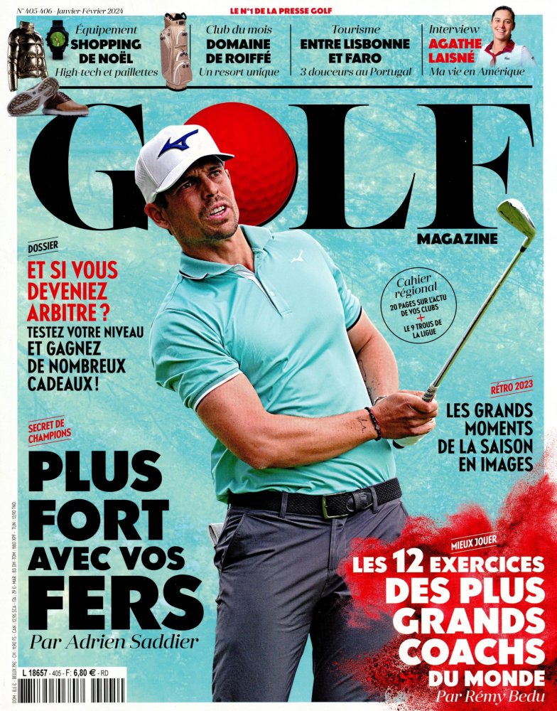 Numéro 405 magazine Golf Magazine