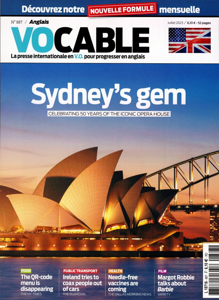 Numéro 887 magazine Vocable Anglais