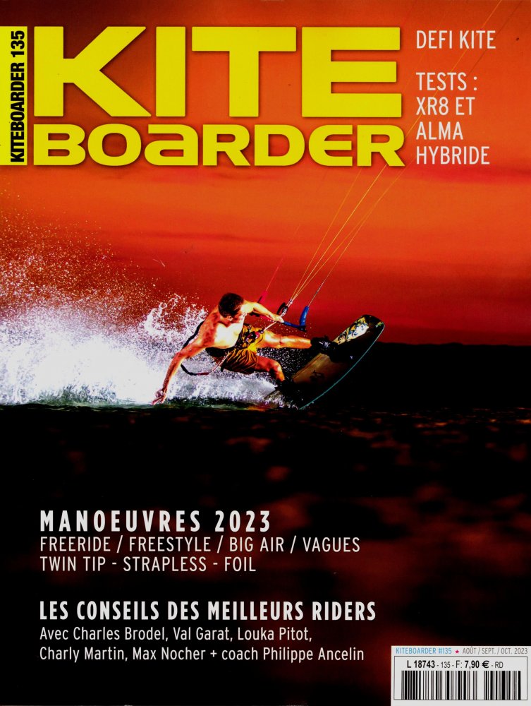 Numéro 135 magazine Kite Boarder