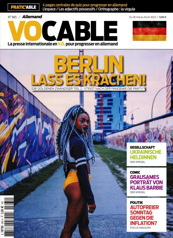 Numéro 865 magazine Vocable Allemand