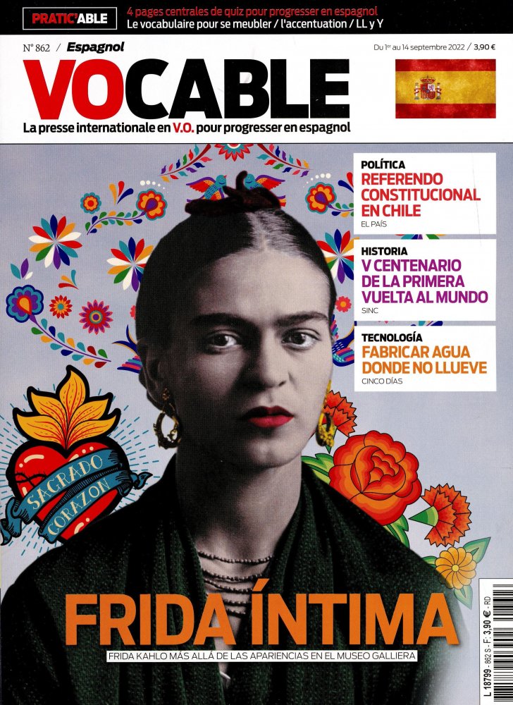 Numéro 862 magazine Vocable Espagnol
