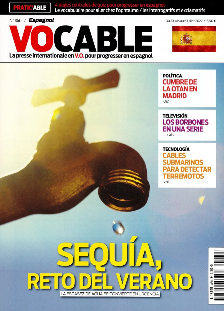 Numéro 860 magazine Vocable Espagnol