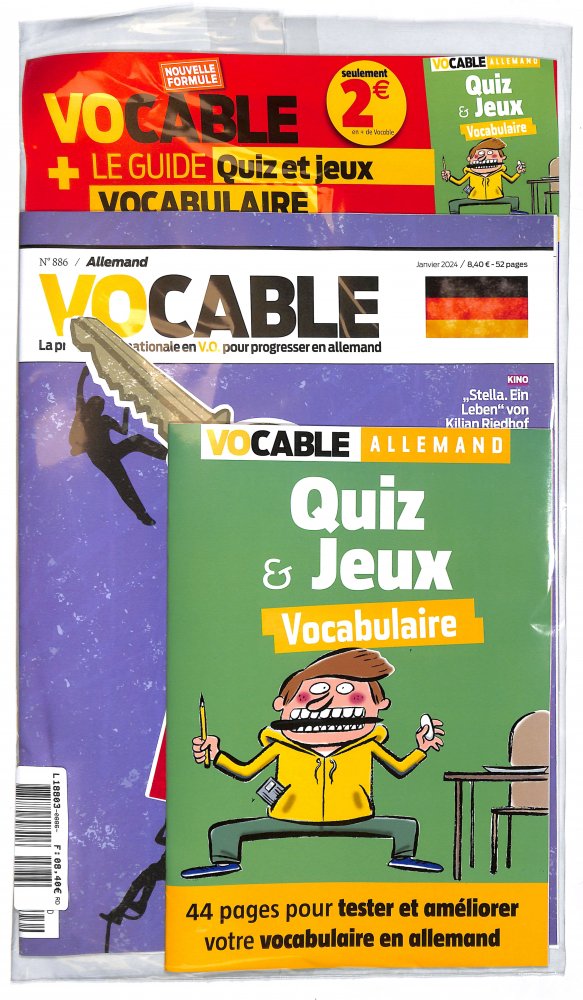 Numéro 886 magazine Vocable Allemand