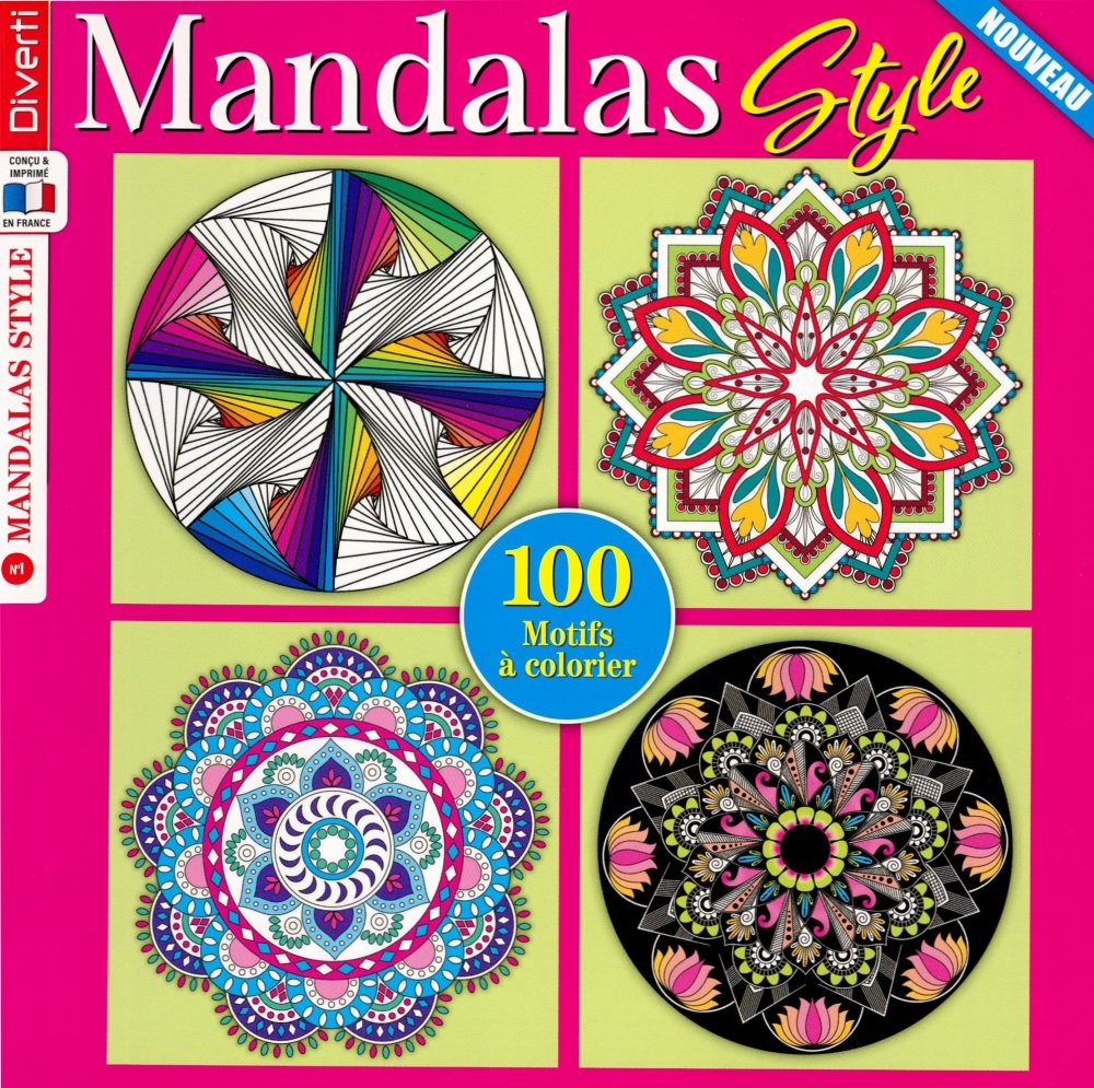 Numéro 1 magazine Mandalas Style