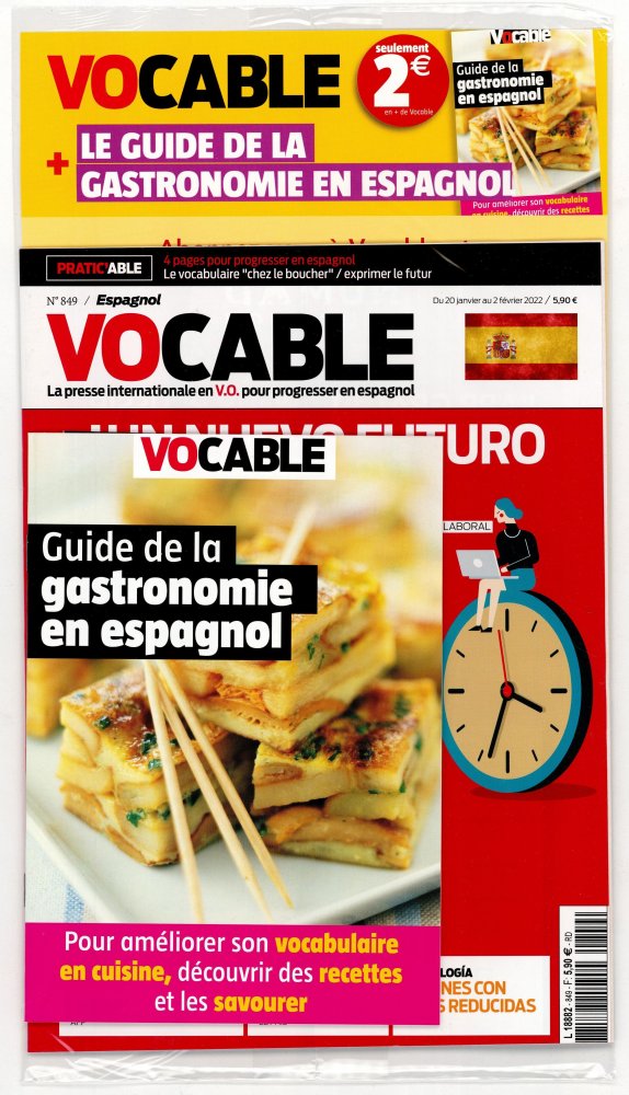 Numéro 849 magazine Vocable Espagnol